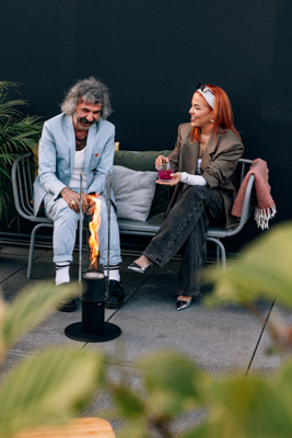 SPIN 1500 Standfeuer schwarz