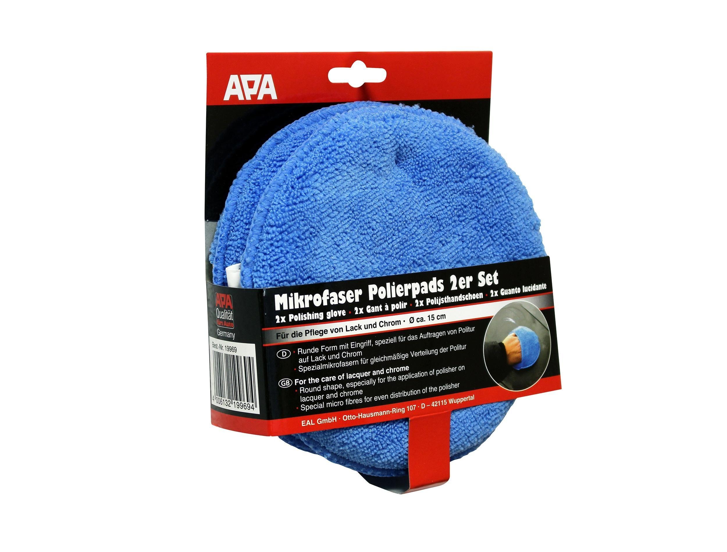 Mikrofaser Polierpads 2er Set