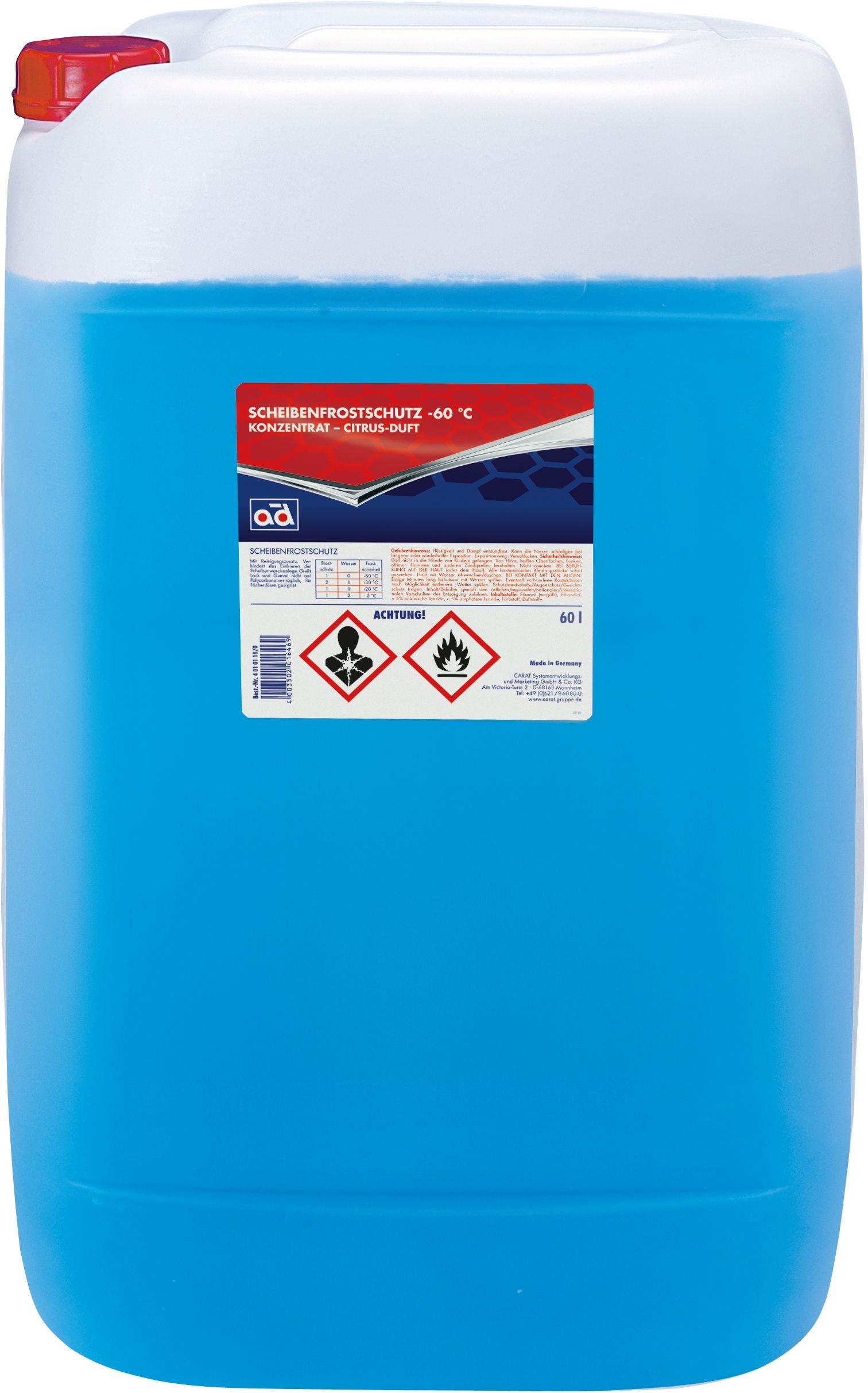 ad Scheibenfrostschutz -60°C 60 Liter