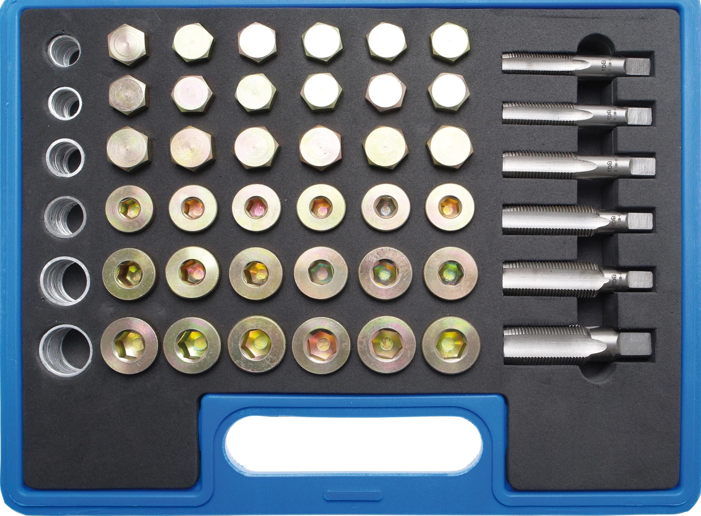 Reparatursatz für Öl-Ablass-Gewinde | 114-tlg.