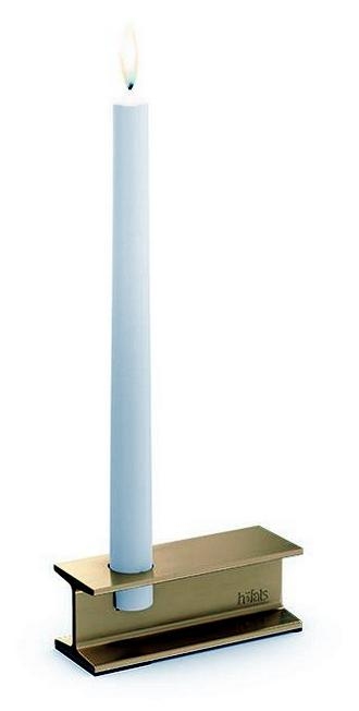 HENRY METAL I Kerzenhalter gold