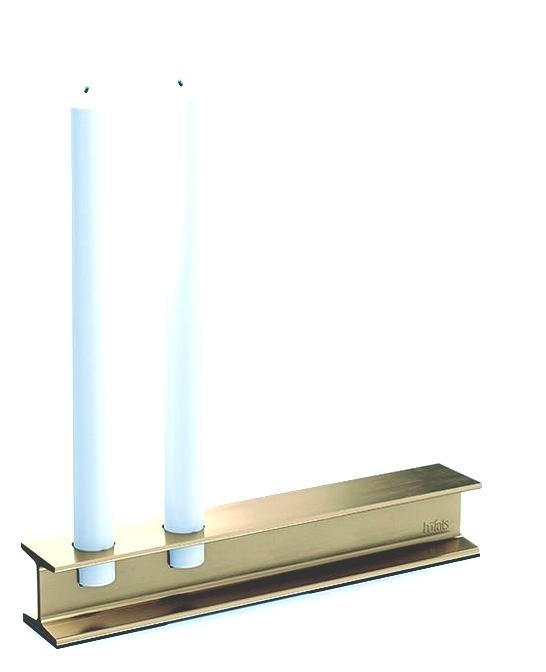 HENRY METAL II Kerzenhalter gold