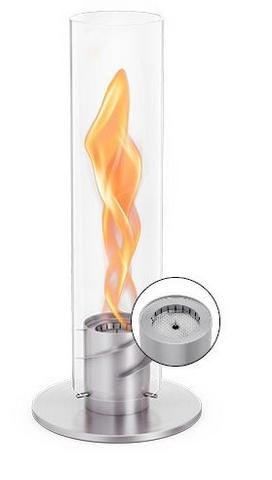SPIN 900 Tischfeuer silber