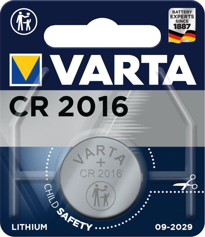 Knopfzelle CR 2016 - 3 Volt