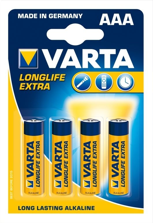 Batterien Longlife extra Micro Typ: AAA