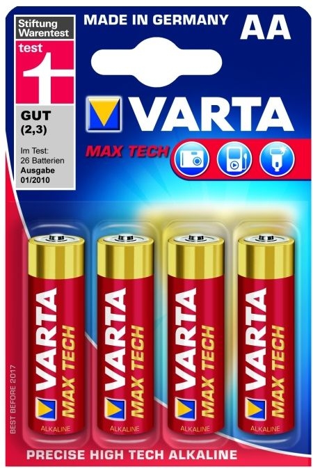 Batterien Longlife Max Power Mignon Typ: AA