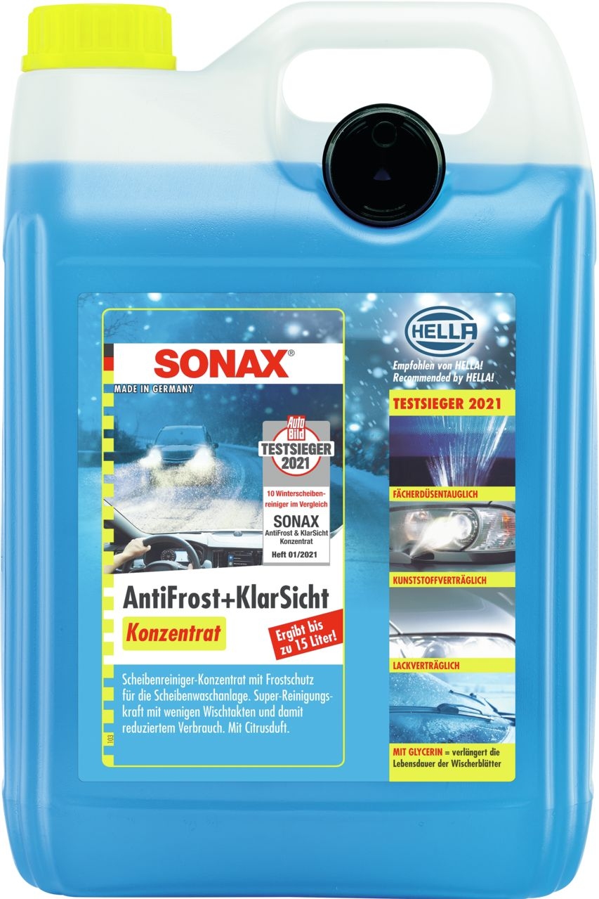 SONAX Frostschutz, Scheibenreinigungsanlage AntiFrost+KlarSicht