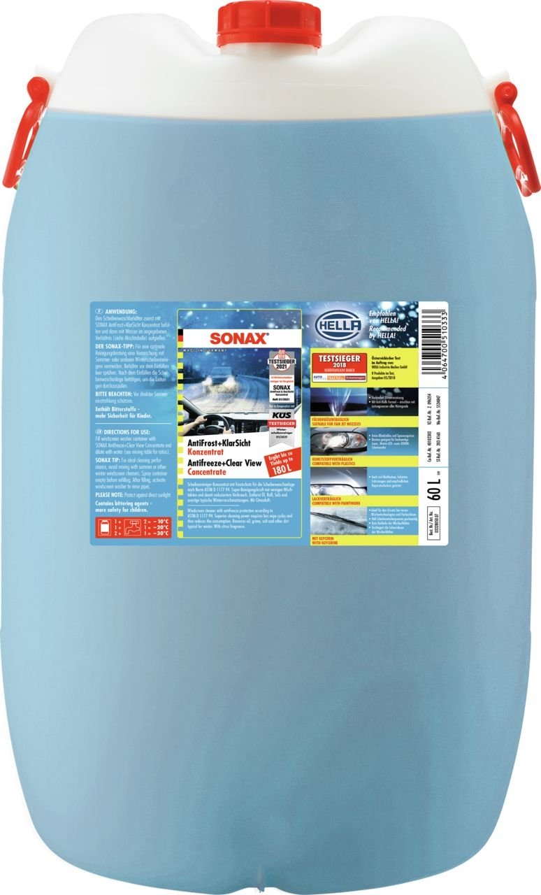 Scheibenfrostschutz AntiFrost&KlarSicht Konzentrat 60 Liter