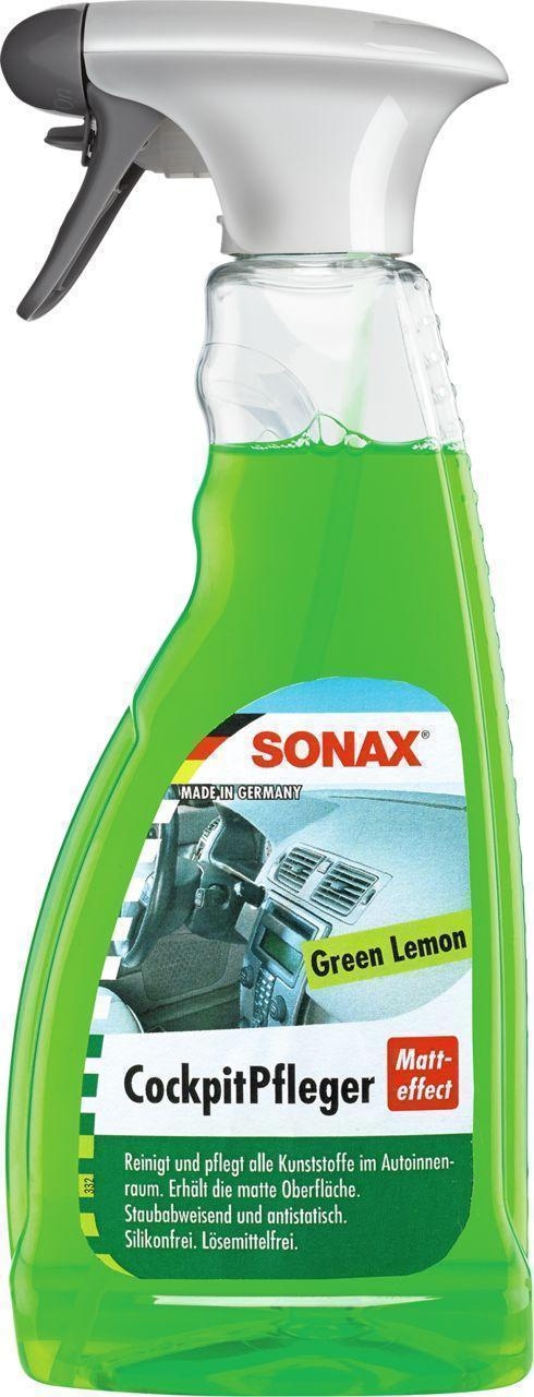 SONAX Kunststoffpflegemittel CockpitPfleger Matteffect Green Lemon