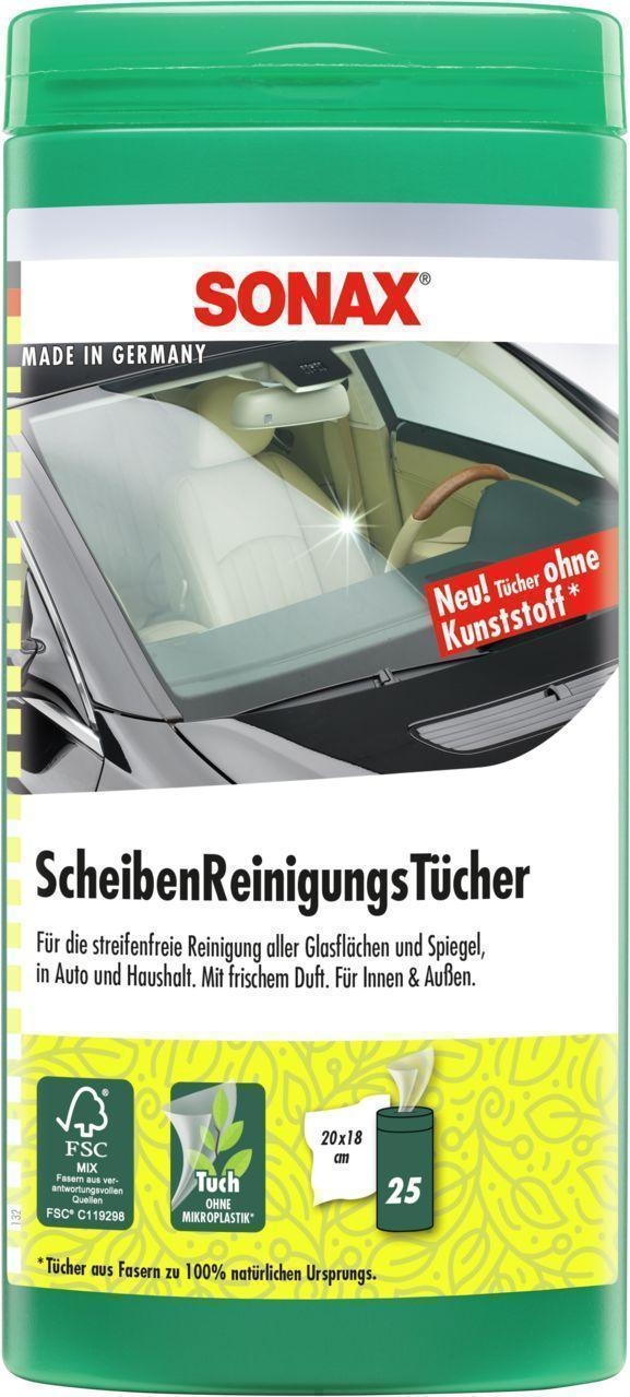 SONAX Reinigungstücher ScheibenReinigungsTücher Box