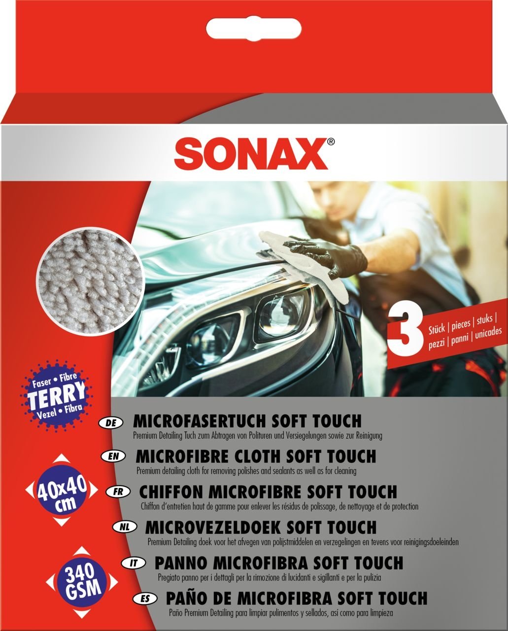 SONAX Reinigungstücher MicrofaserTuch