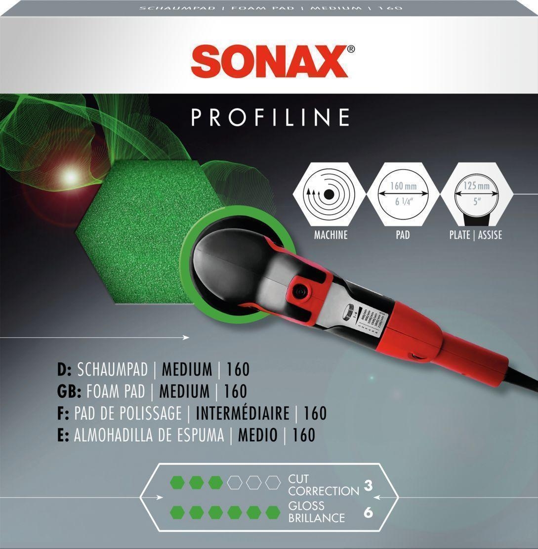 SONAX Aufsatz, Poliermaschine SchaumPad medium 160