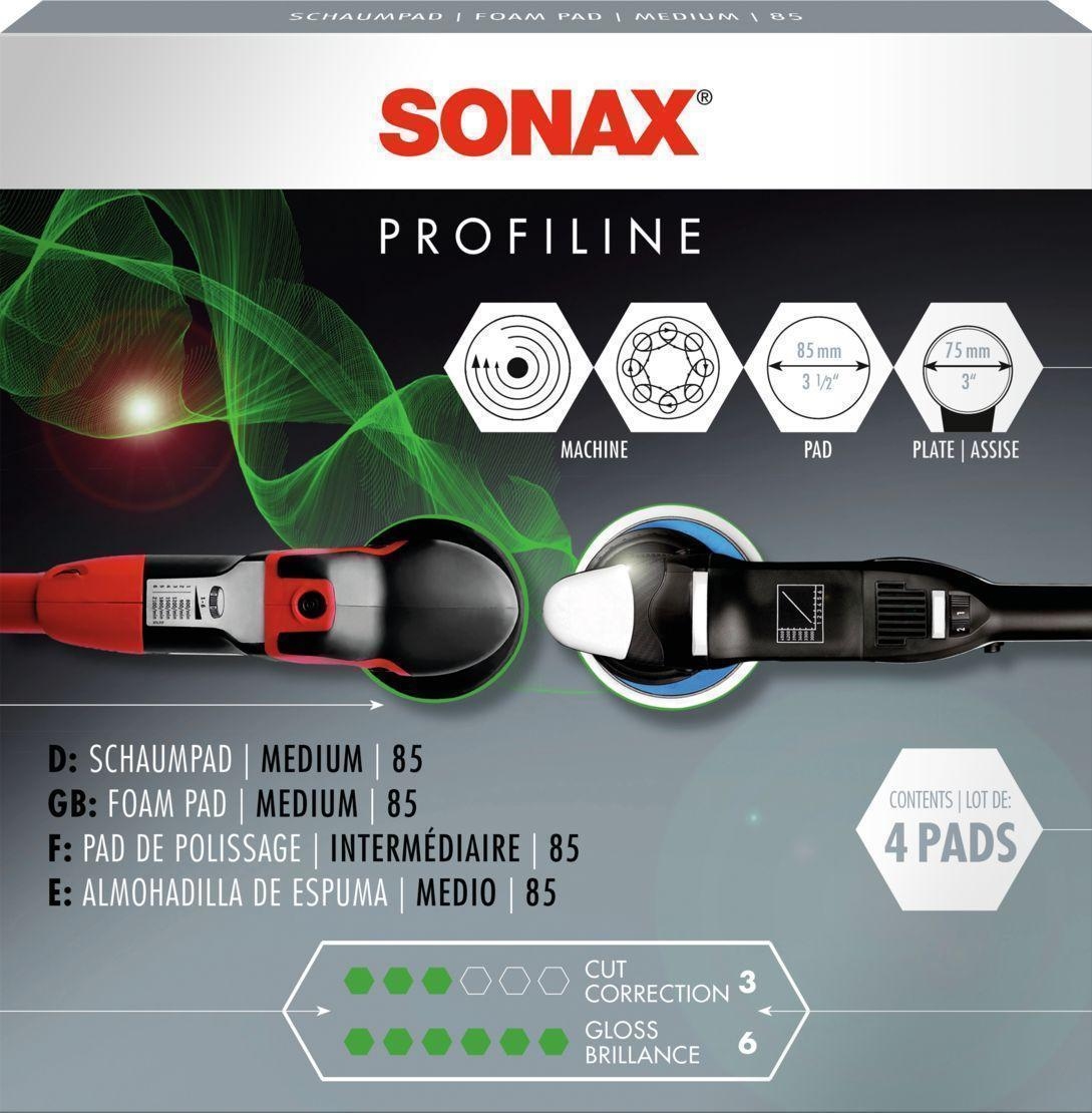 SONAX Aufsatz, Poliermaschine SchaumPad medium 85