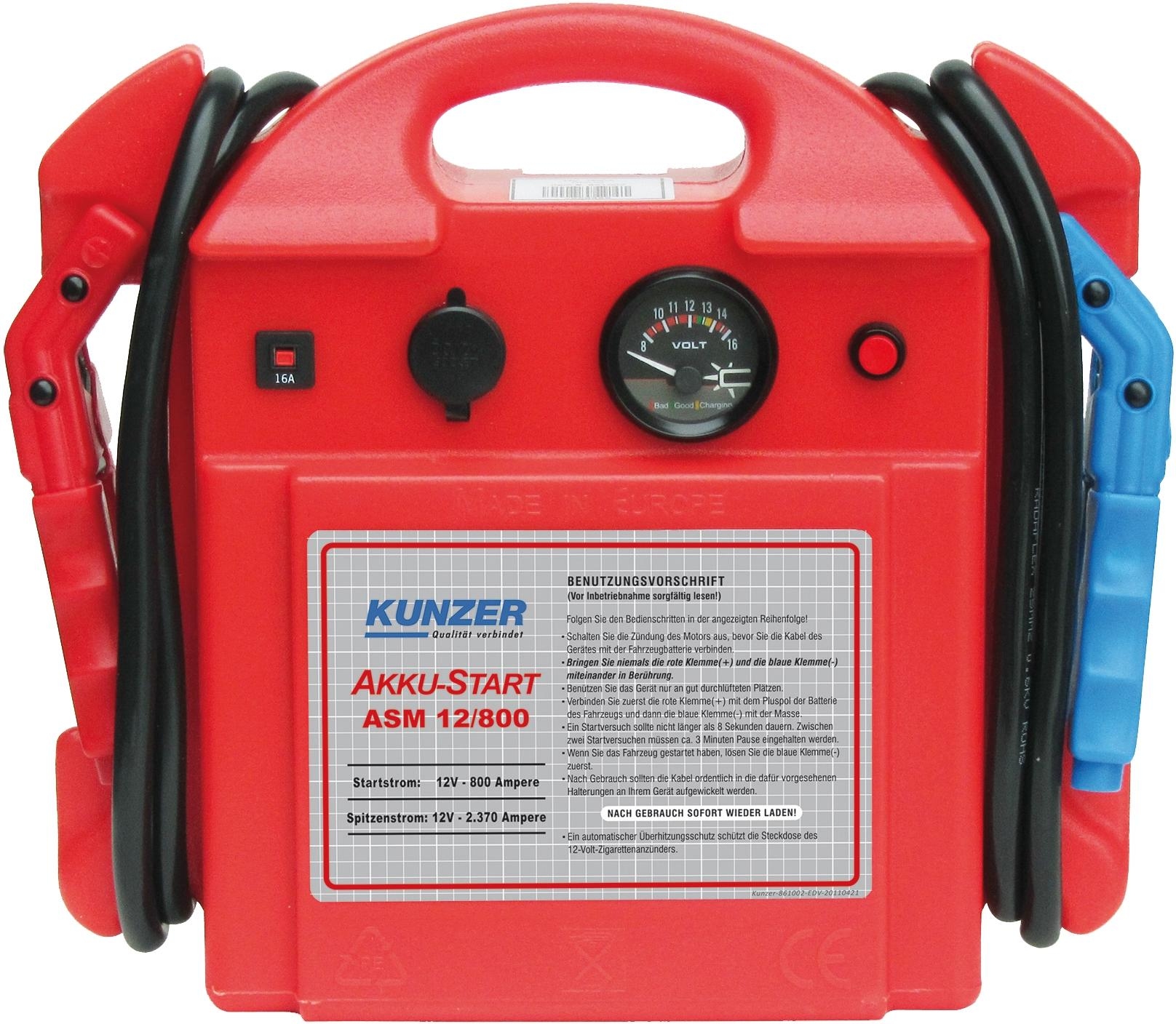 Akku-Starter ASM 12V 800A