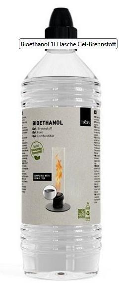 Bioethanol Gel-Brennstoff 1l Flasche