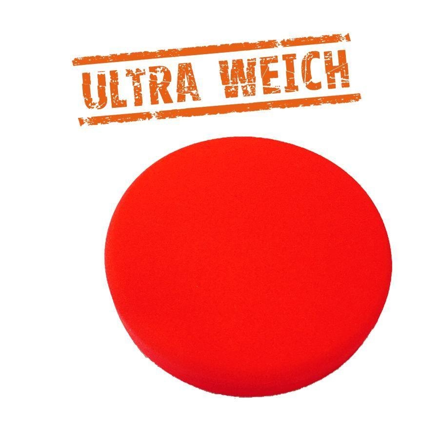 PS Polierschwamm ultra weich rot