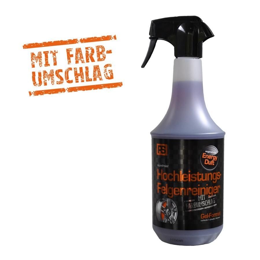 PS Hochleistungs-Felgenreiniger mit Wirkindikator 1000ml