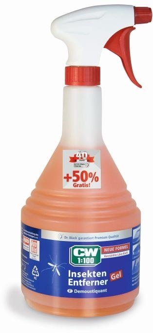 Dr.Wack CW1:100 Insekten-Entferner Gel 750 ml