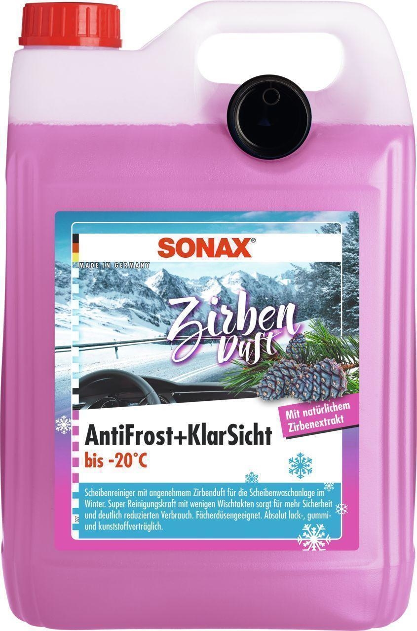 SONAX Frostschutz, Scheibenreinigungsanlage AntiFrost+KlarSicht bis -20 &deg;C Zirbe