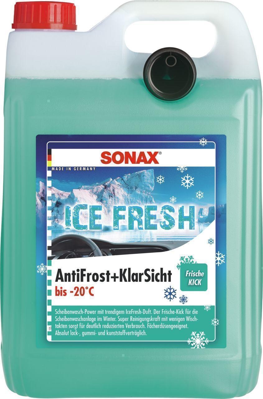 SONAX Frostschutz, Scheibenreinigungsanlage AntiFrost+KlarSicht bis -20 &deg;C Ice-fresh