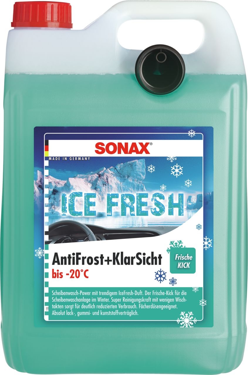 SONAX Scheibenfrostschutz AntiFrost&KlarSicht -20°C 5 Liter