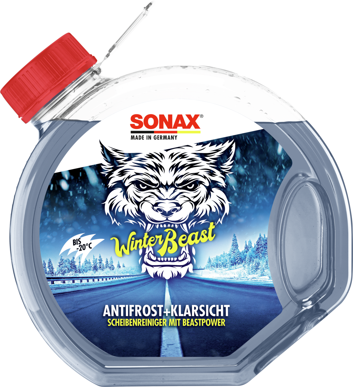 SONAX Frostschutz, Scheibenreinigungsanlage WinterBeast AntiFrost+KlarSicht