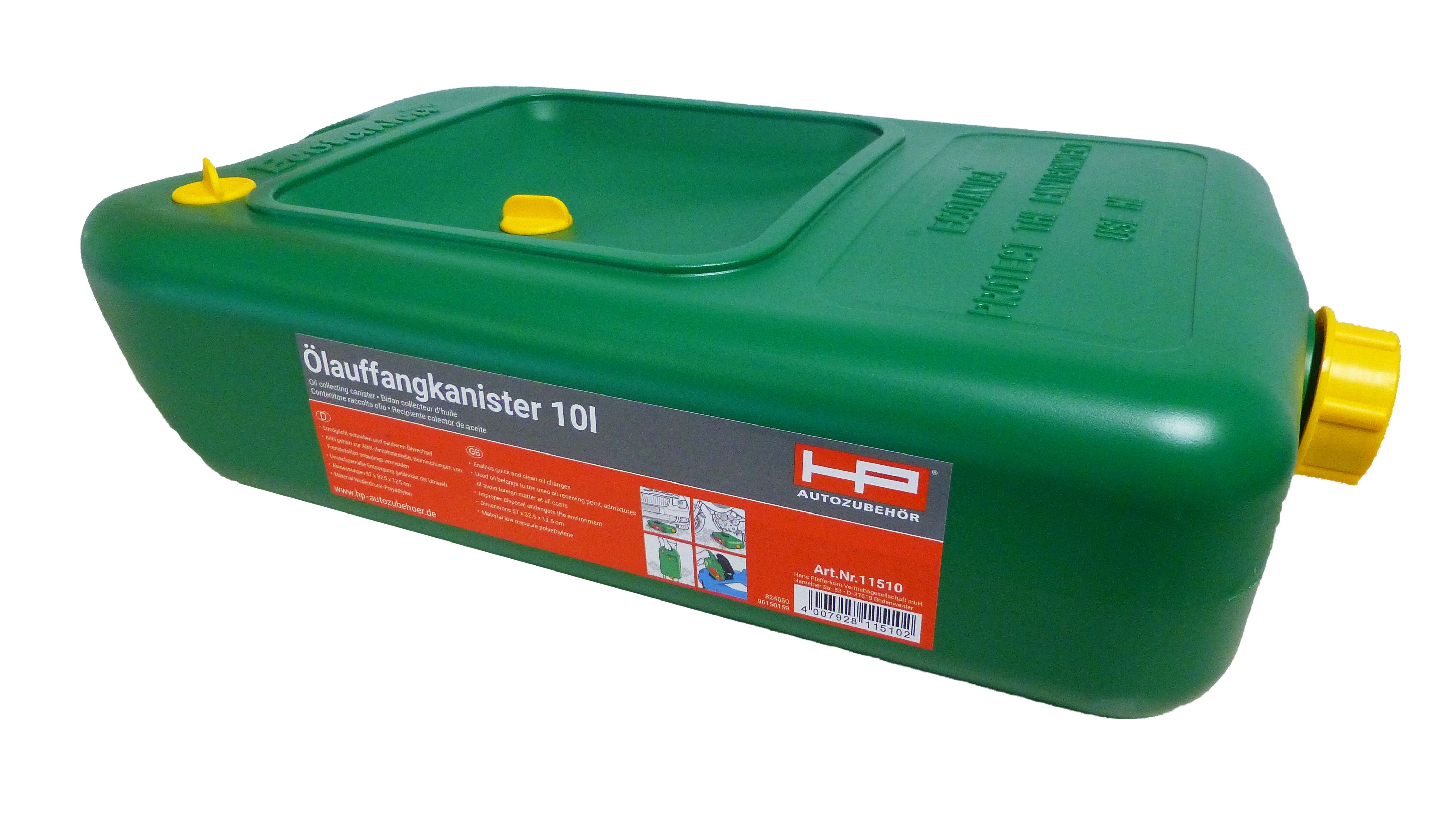 HP Ölauffangkanister 10 Liter