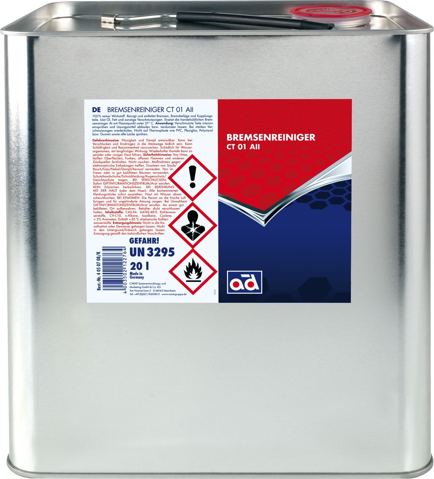 Bremsenreiniger CT 01 AII 20 Liter