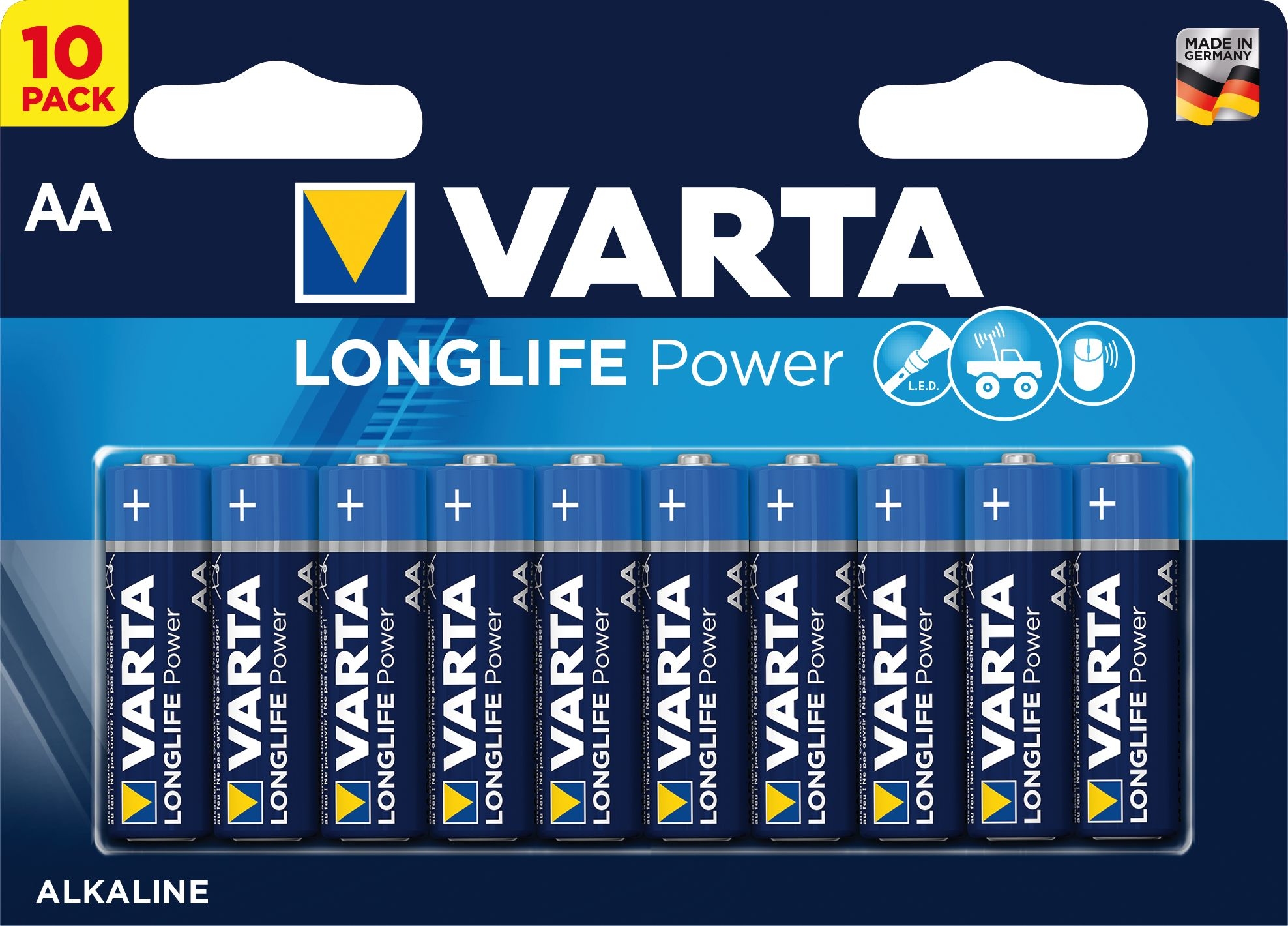 Batterien Longlife Power Mignon Type AA