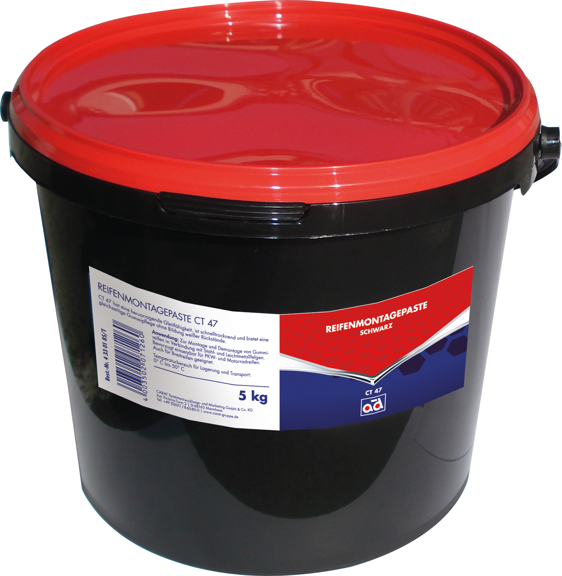 Reifenmontagepaste CT47 schwarz 5kg