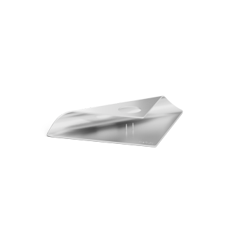 SQUARE CANDLE Kerzenhalter silber