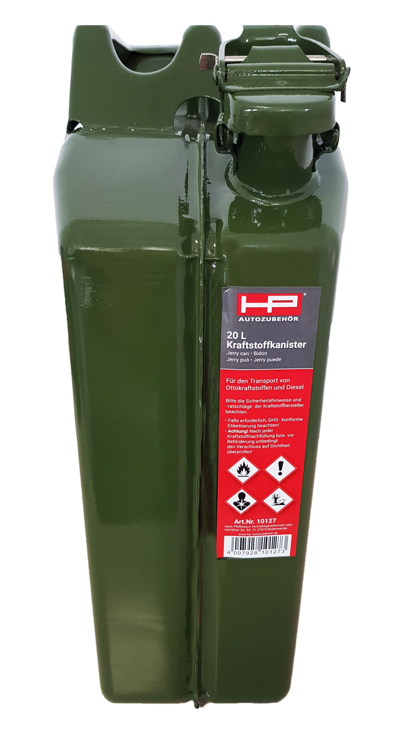 HP Stahlblech-Kanister 20 Liter