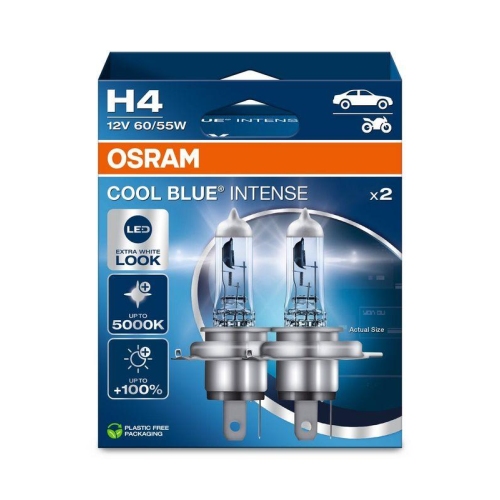 ams-OSRAM Glühlampe, Fernscheinwerfer COOL BLUE® INTENSE (Next Gen)