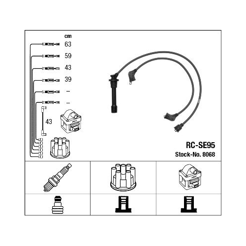 NGK Zündleitungssatz