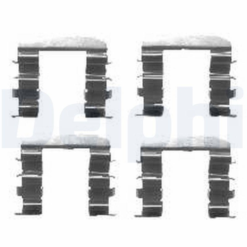 DELPHI Zubehörsatz, Scheibenbremsbelag