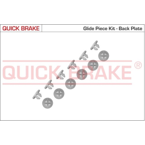 QUICK BRAKE Zubehörsatz, Bremsbacken