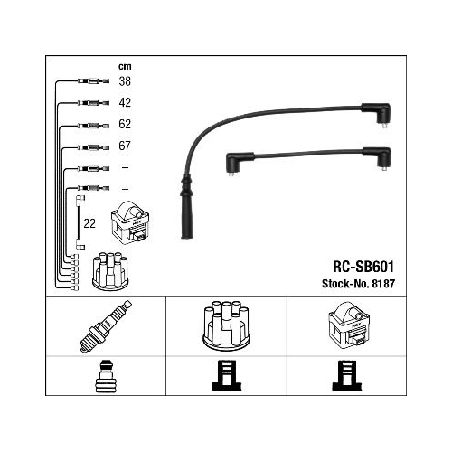 NGK Zündleitungssatz