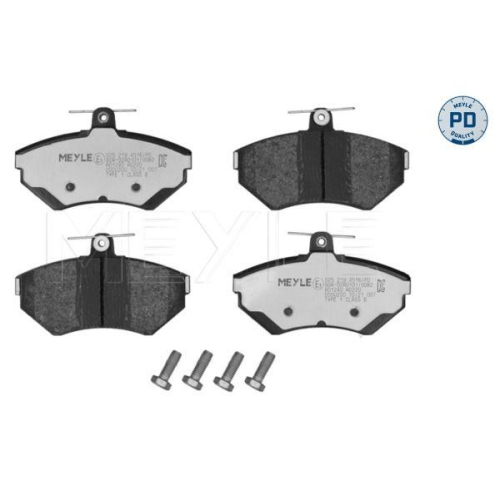 MEYLE Bremsbelagsatz, Scheibenbremse MEYLE-PD: Advanced performance and design.