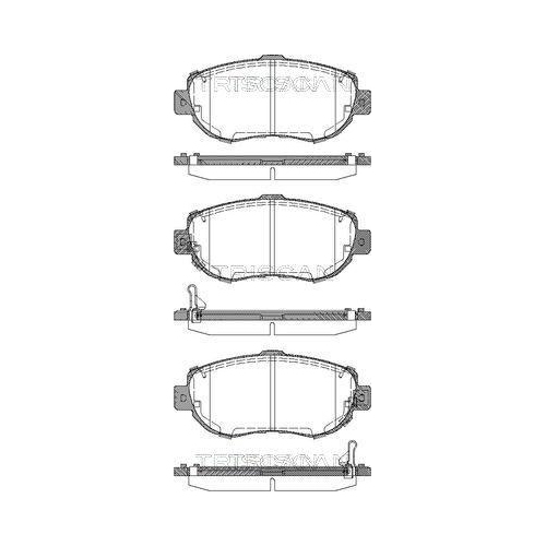 TRISCAN Bremsbelagsatz, Scheibenbremse