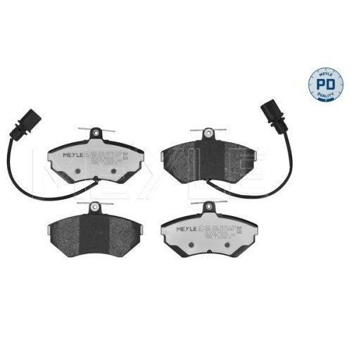MEYLE Bremsbelagsatz, Scheibenbremse MEYLE-PD: Advanced performance and design.