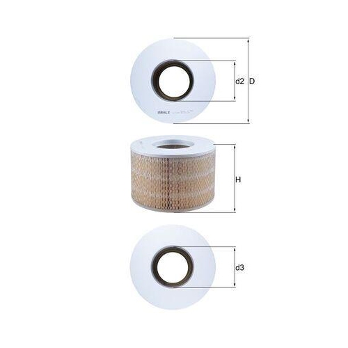 MAHLE Luftfilter