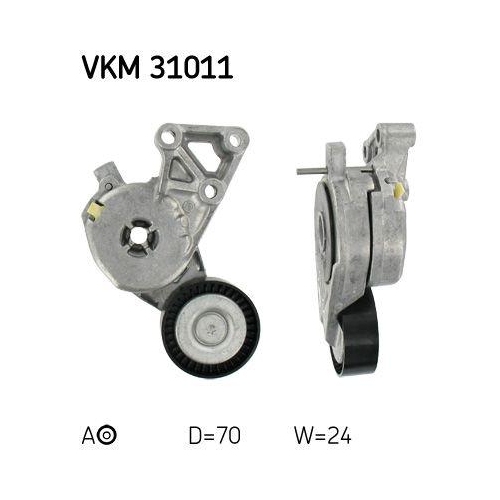 SKF Riemenspanner, Keilrippenriemen