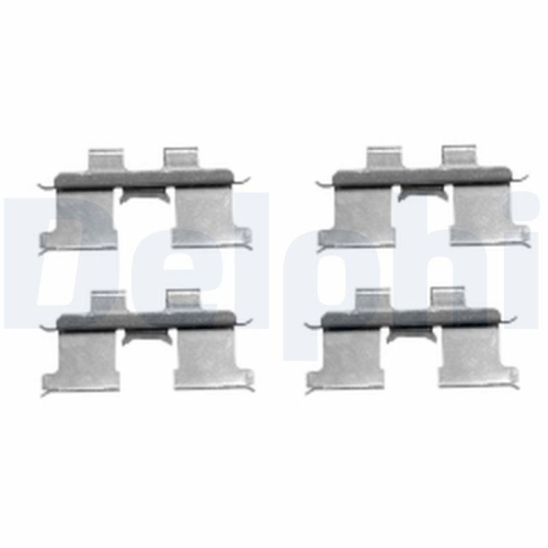 DELPHI Zubeh&ouml;rsatz, Scheibenbremsbelag