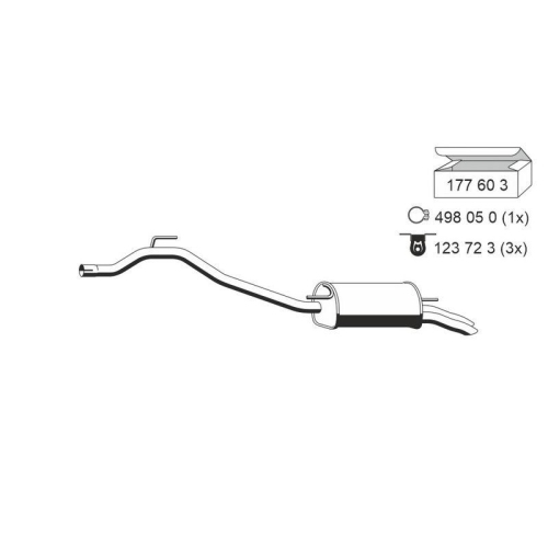 ERNST Endschalld&auml;mpfer