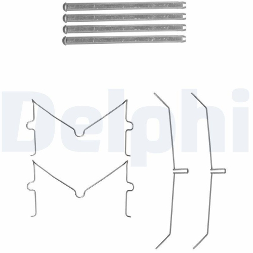 DELPHI Zubeh&ouml;rsatz, Scheibenbremsbelag