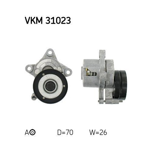 SKF Riemenspanner, Keilrippenriemen