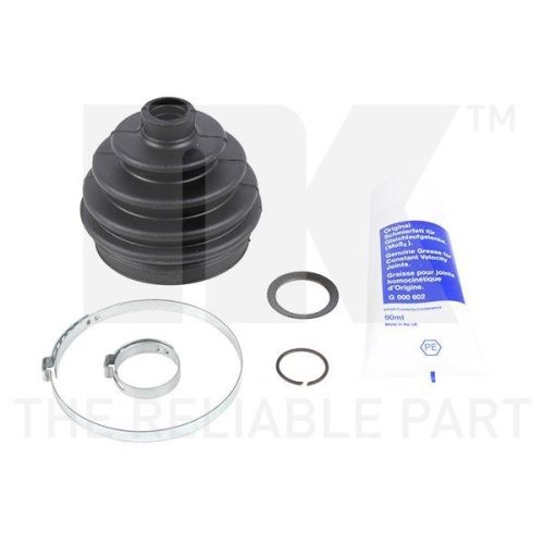 NK Faltenbalgsatz, Antriebswelle