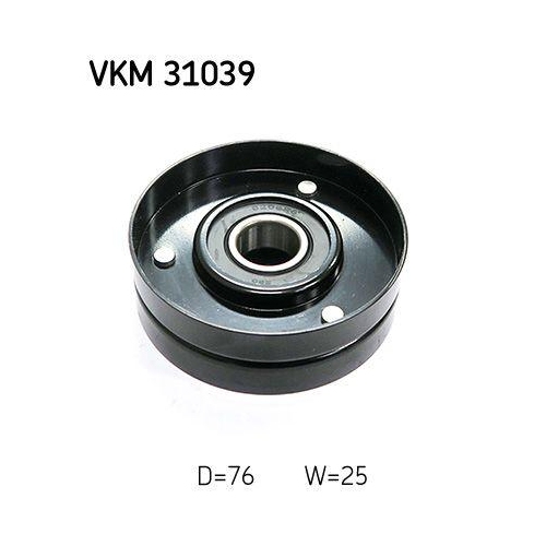 SKF Umlenk-/F&uuml;hrungsrolle, Keilrippenriemen