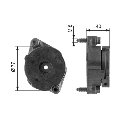 GATES Riemenspanner, Keilrippenriemen DriveAlign™