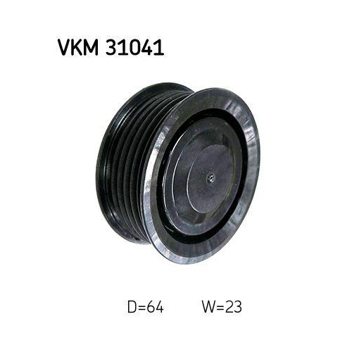 SKF Umlenk-/Führungsrolle, Keilrippenriemen